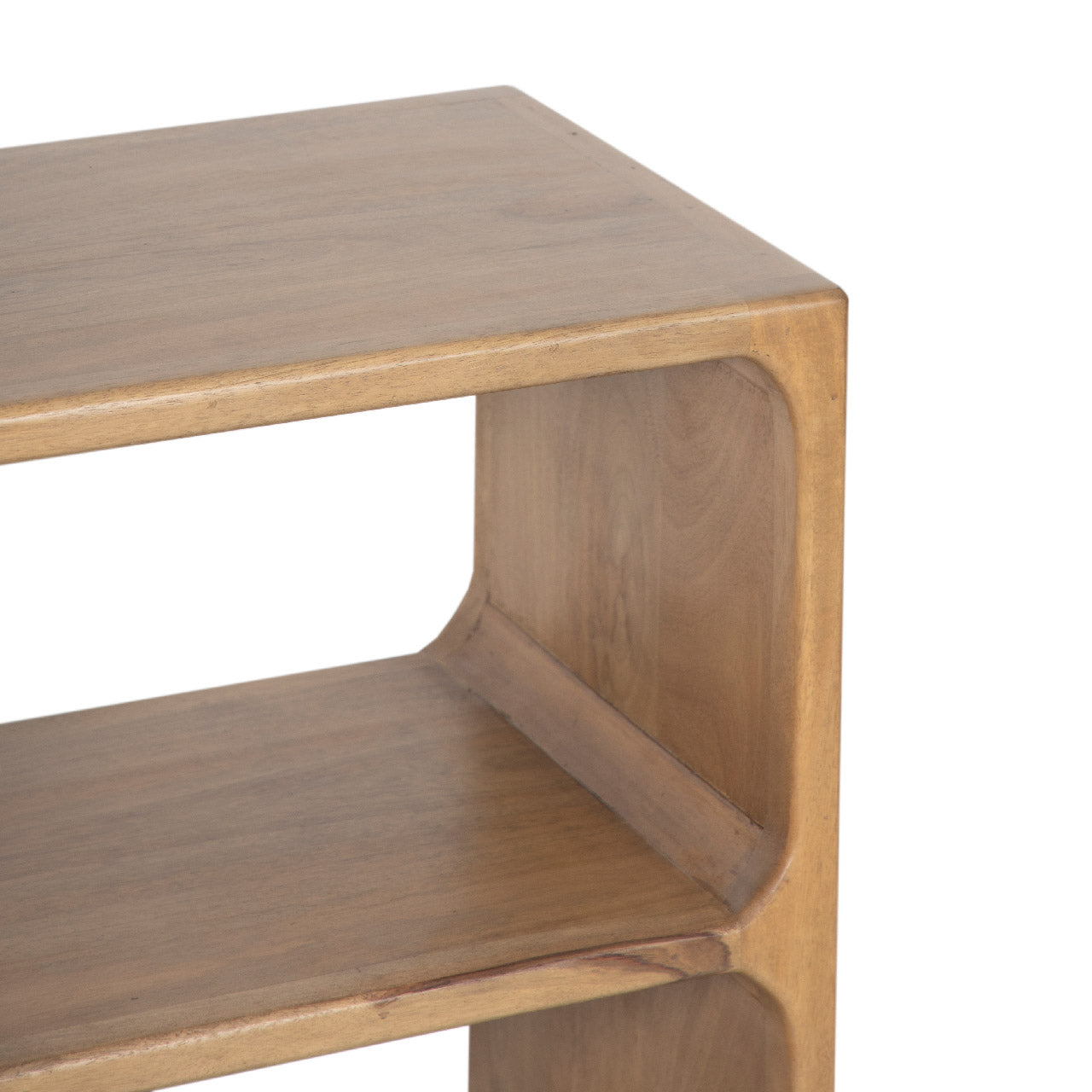 Vincent Mango Wood Side Table-Natural