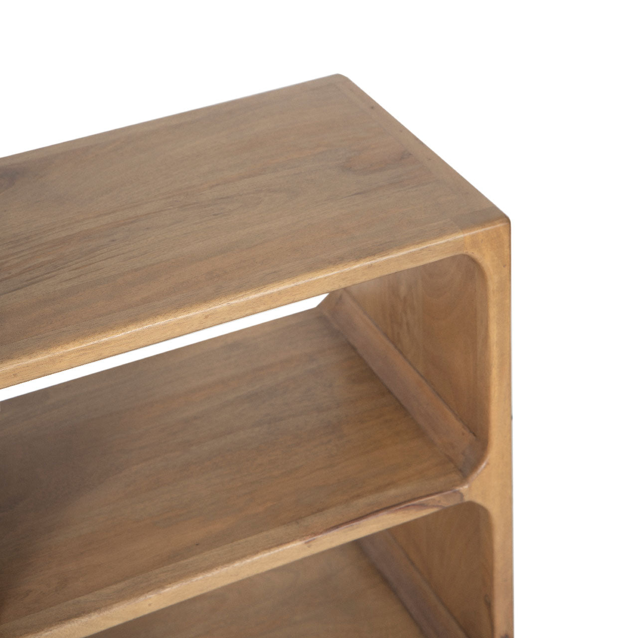 Vincent Mango Wood Side Table-Natural