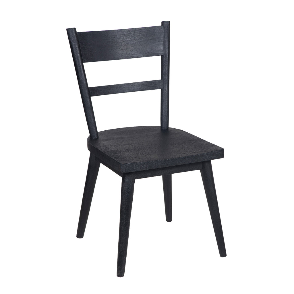 Willow Mango Wood Dining Chair - Black