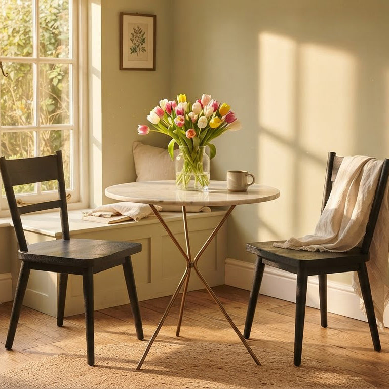 Willow Mango Wood Dining Chair - Black