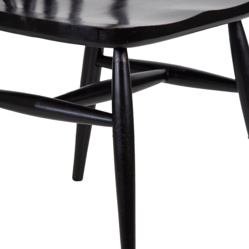 Windsor Acacia Wood Dining Chair - Black