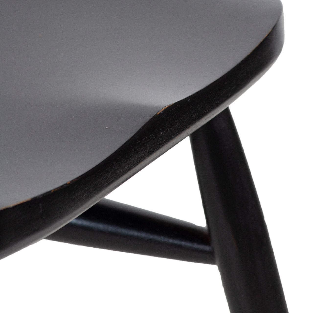 Windsor Acacia Wood Dining Chair - Black