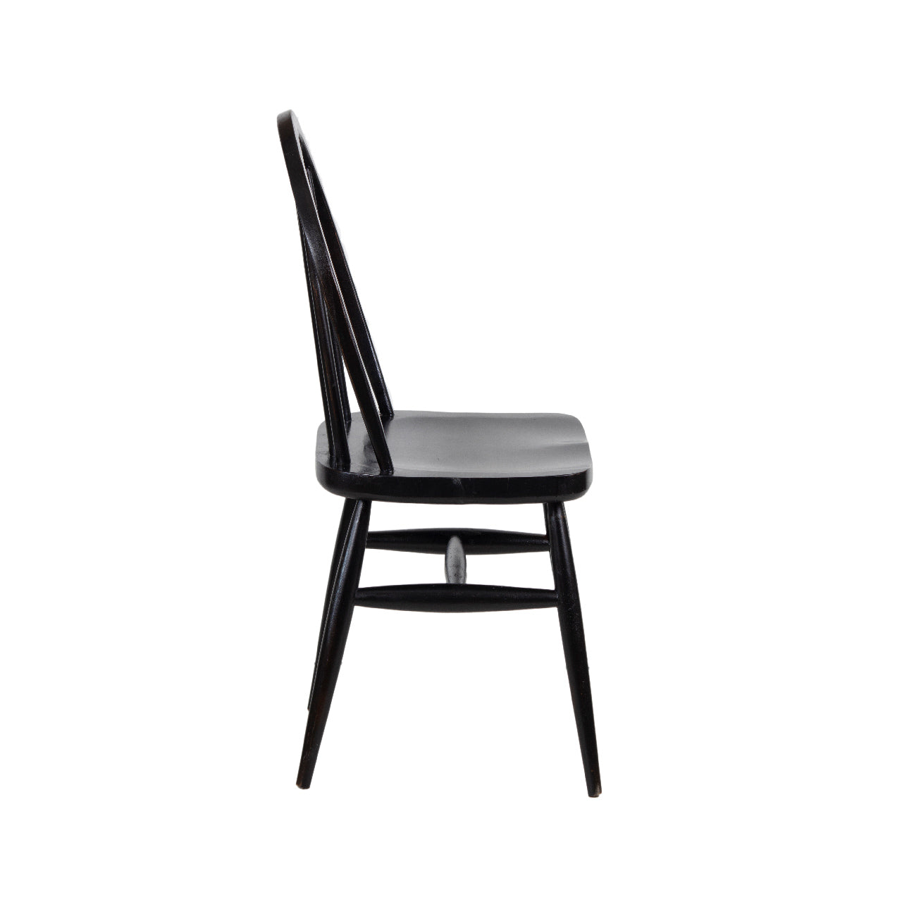 Windsor Acacia Wood Dining Chair - Black