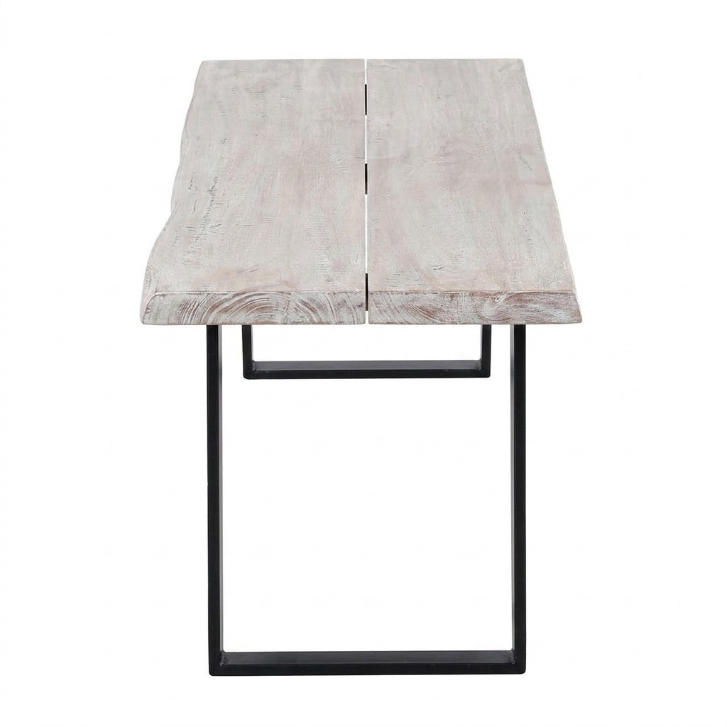 Yuki Acacia Wood Live Edge Bench