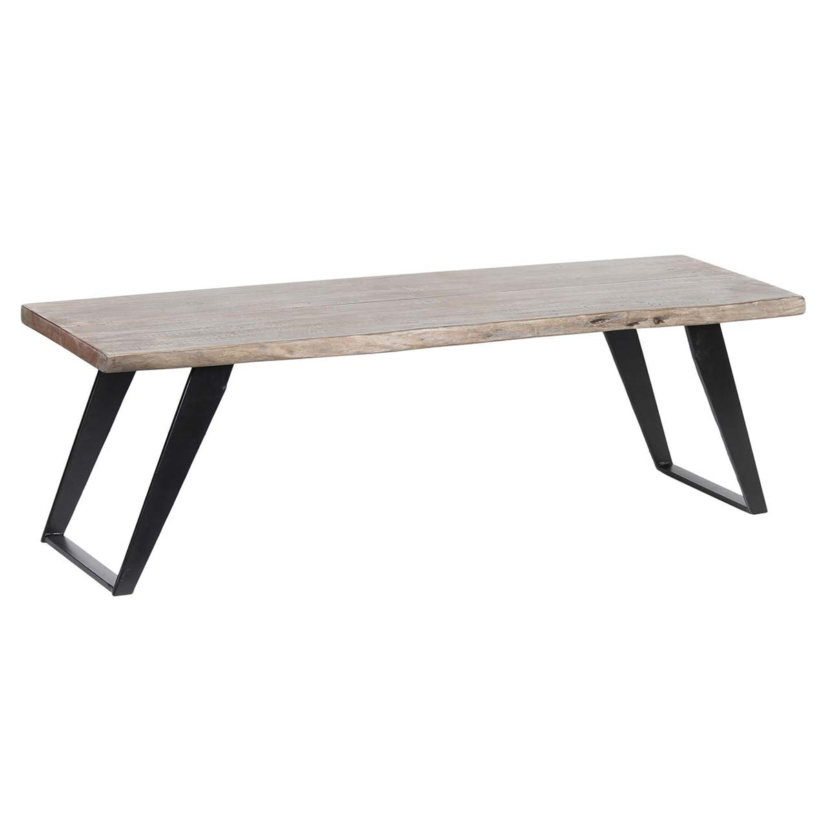 Yuki Acacia Wood Live Edge Bench