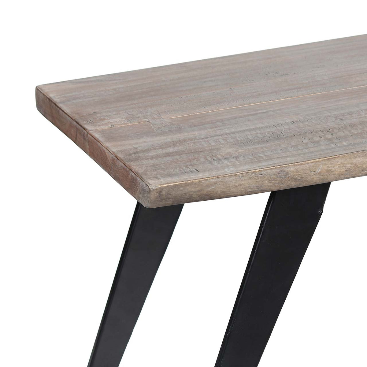 Yuki Acacia Wood Live Edge Bench