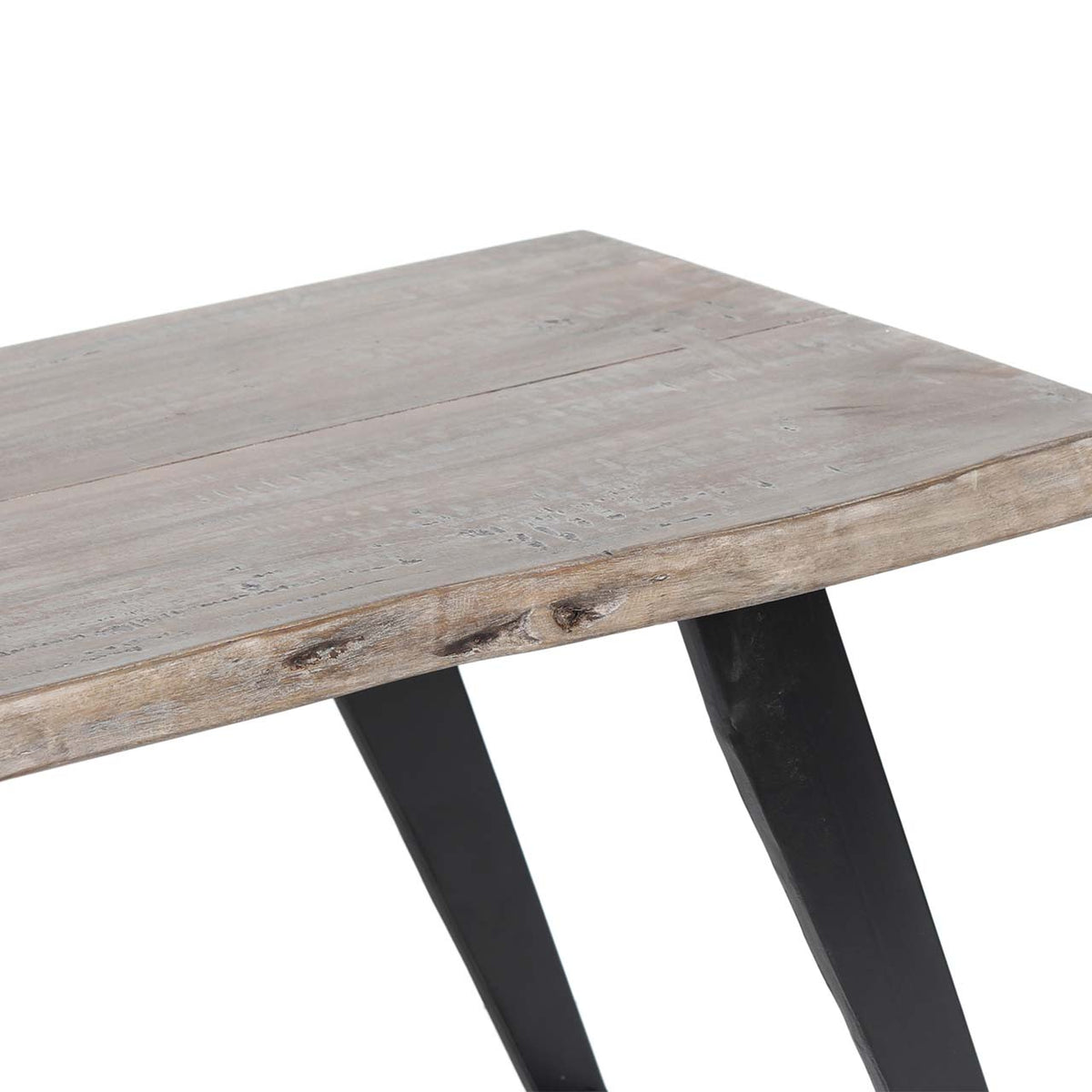 Yuki Acacia Wood Live Edge Bench