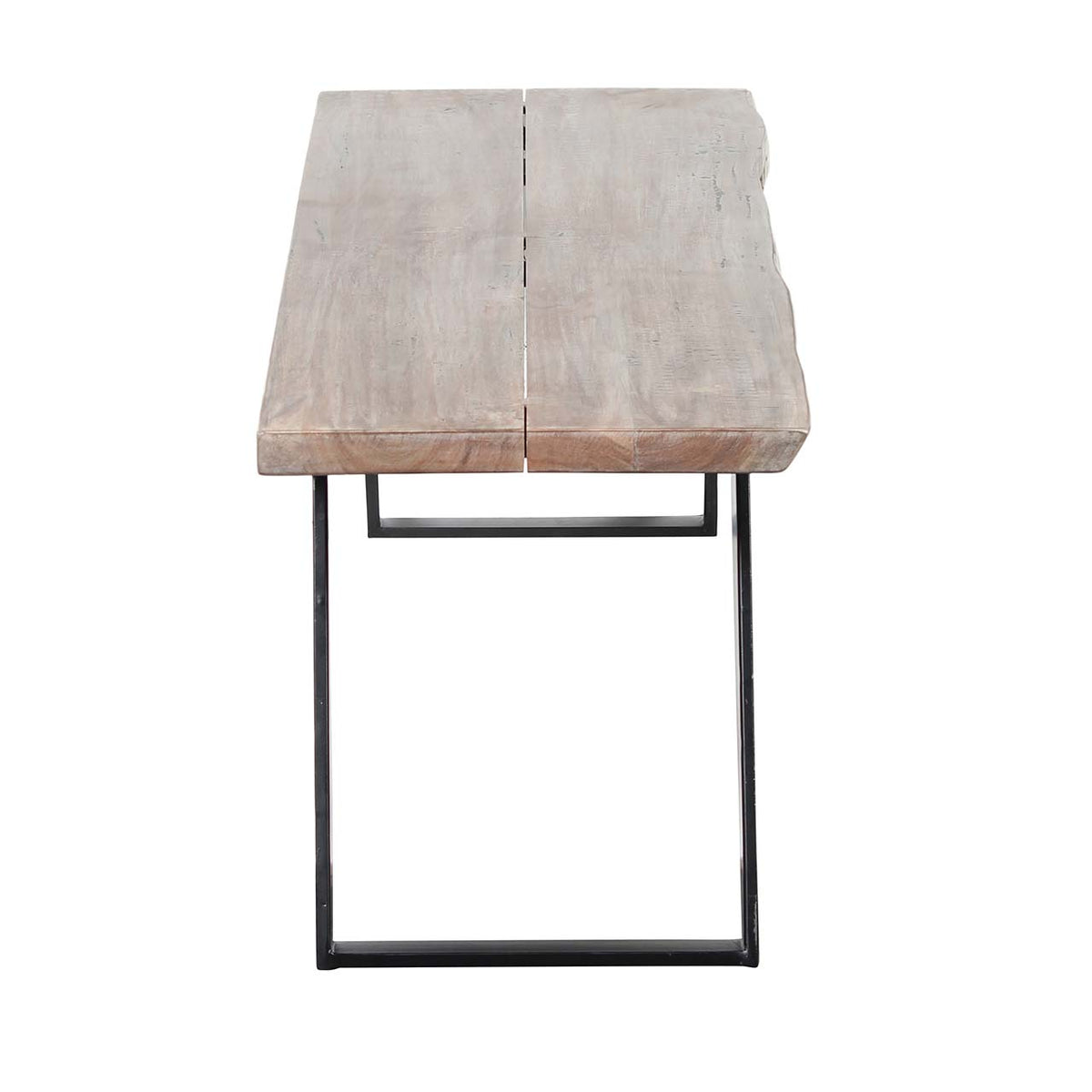 Yuki Acacia Wood Live Edge Bench