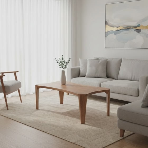 Mehan Acacia Wood Coffee Table