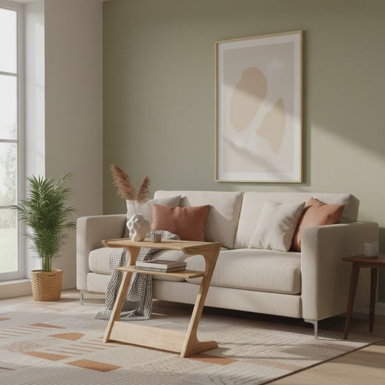 Pile Acacia Wood C Table