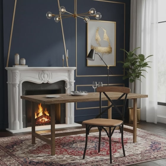 Bistro Acacia Wood Dining Room Chair