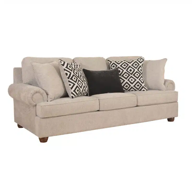 Barcelona  Seater Sofa Fabric Grey