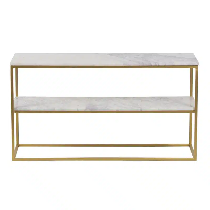 Capri Iron Marble TV Console G