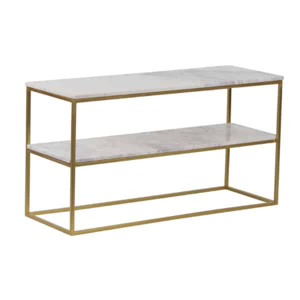 Capri Iron Marble TV Console G a