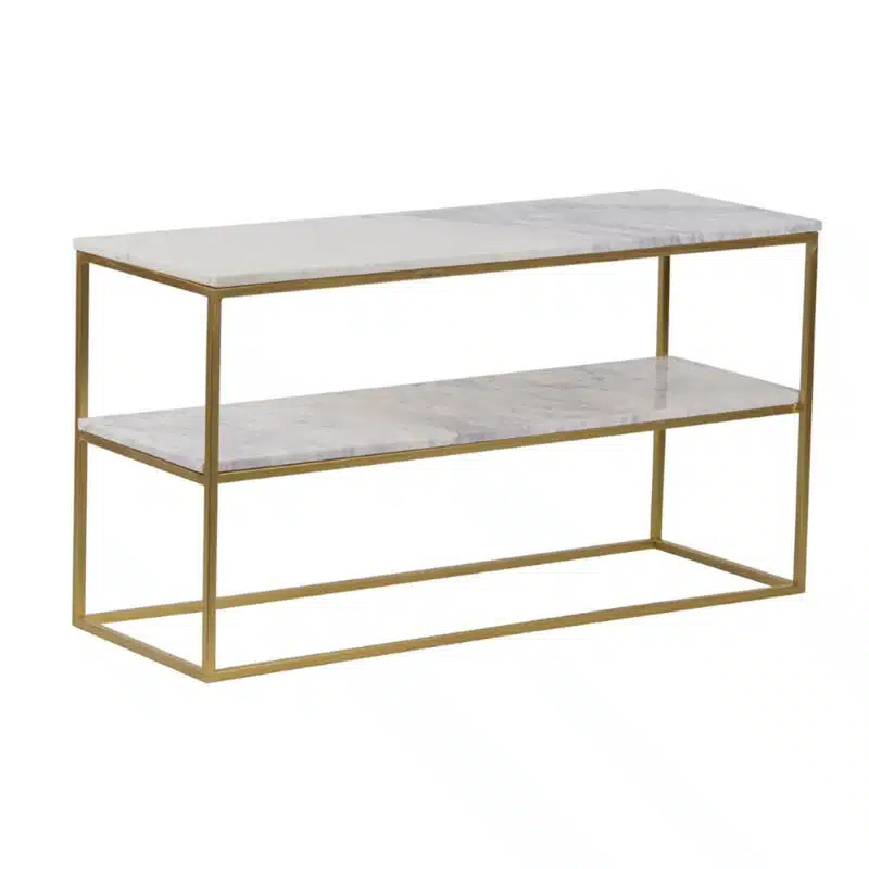 Capri Iron Marble TV Console G a