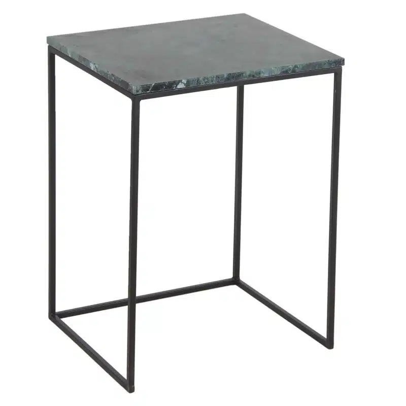 Cosmopolitan Iron Marble End Table b