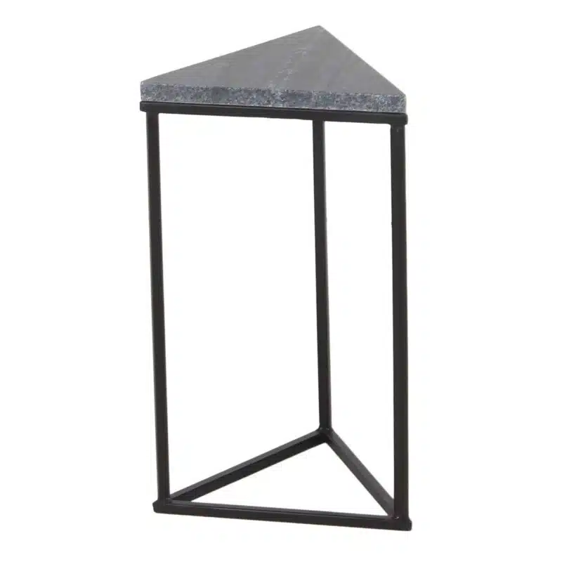 Cosmopolitan Iron Marble End Table f