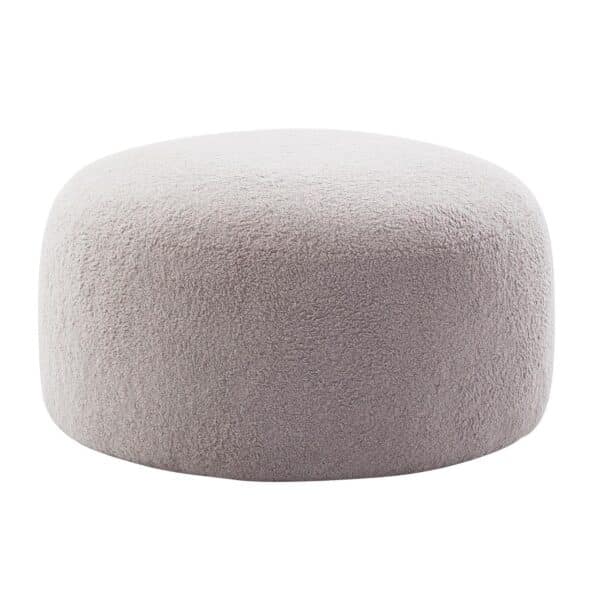 Framingham Fabric Round Ottoman