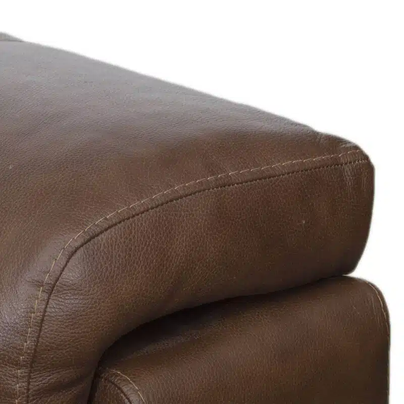 Hamburg Leather Loveseat Sofa c