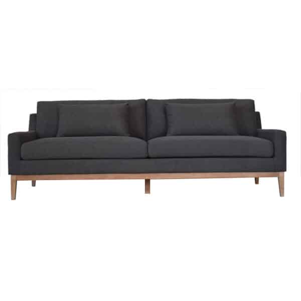 Harper Fabric Sofa Charcoal