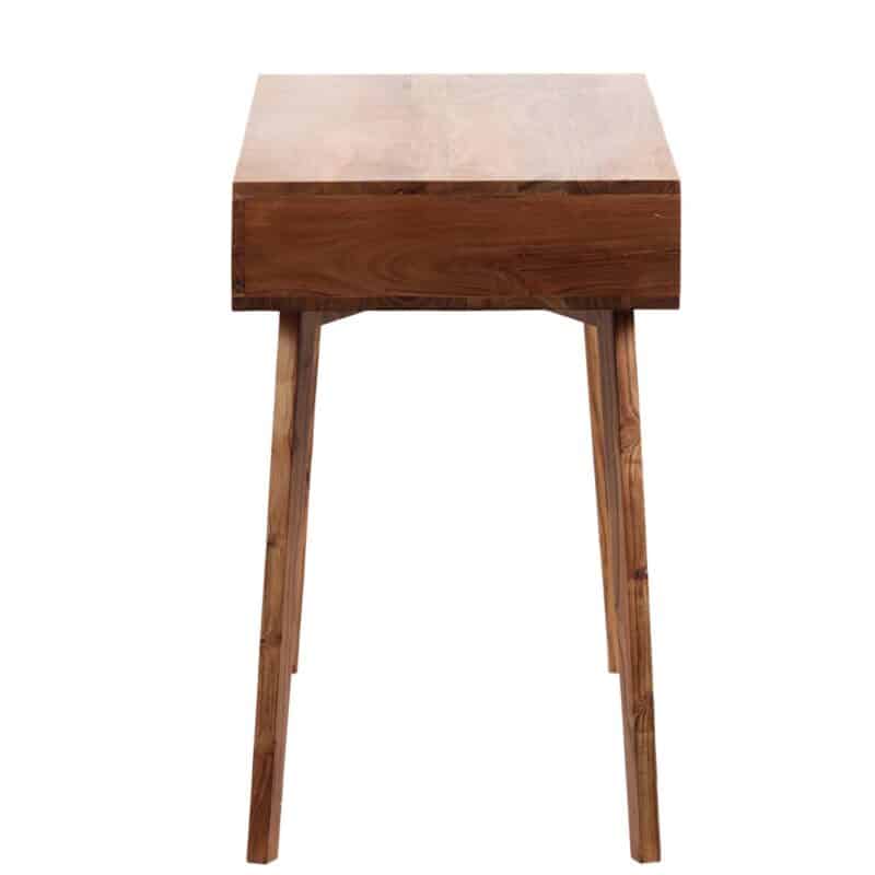 Havana Acacia Wood Cane Drawer Desk CG g