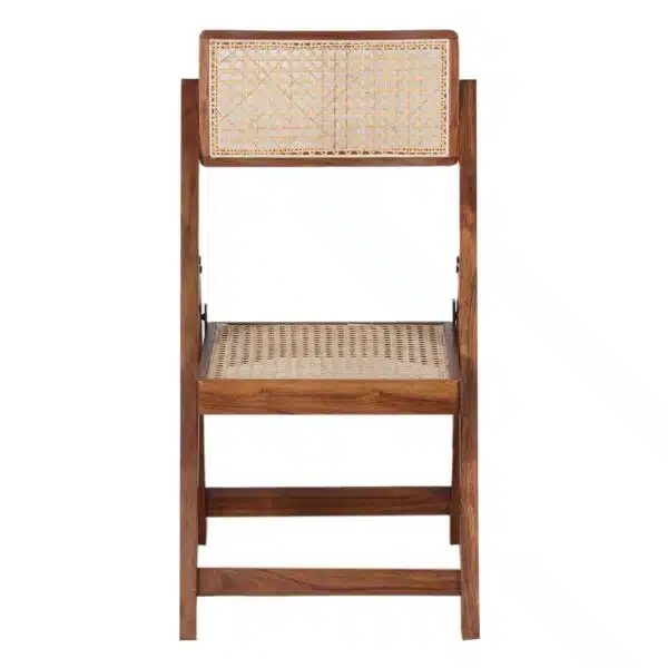 Havana Acacia Wood Cane Folding Chair CG