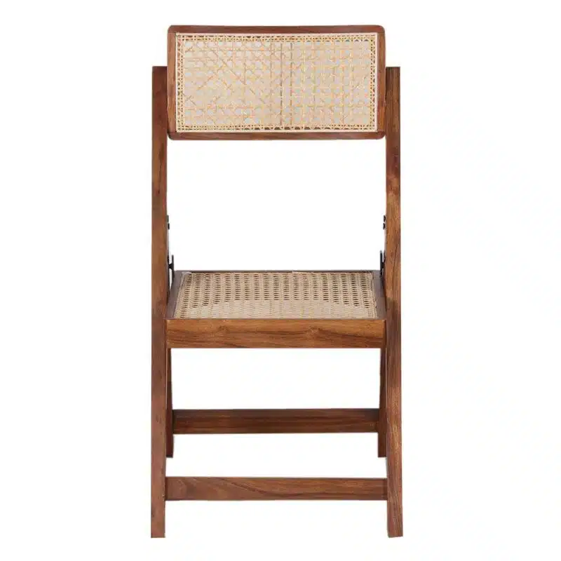 Havana Acacia Wood Cane Folding Chair CG