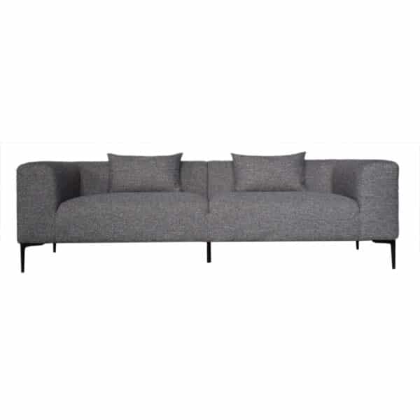 Katana Fabric Sofa Black Melange