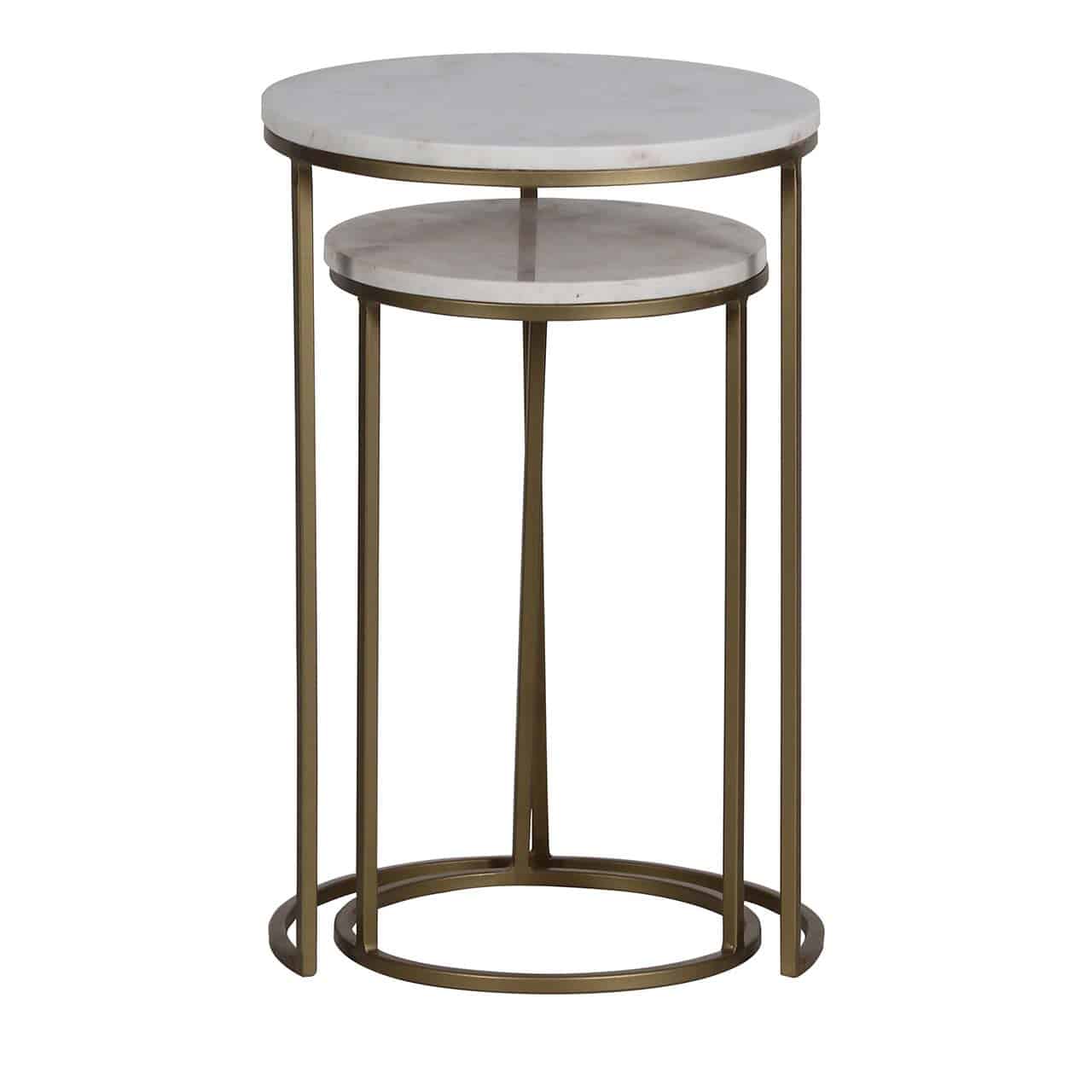 Keywest Iron Marble Top S Stool