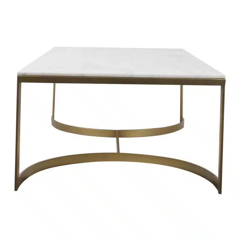 Luna Iron Marble Coffee Table e