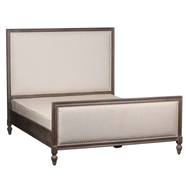 Maison Mango Wood Fabric Bed Queen S a
