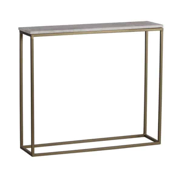 Manhattan Iron Marble Set Of Console Table