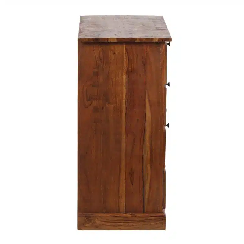 Marisol Acacia Rough Wood Chest Of Drawers CG