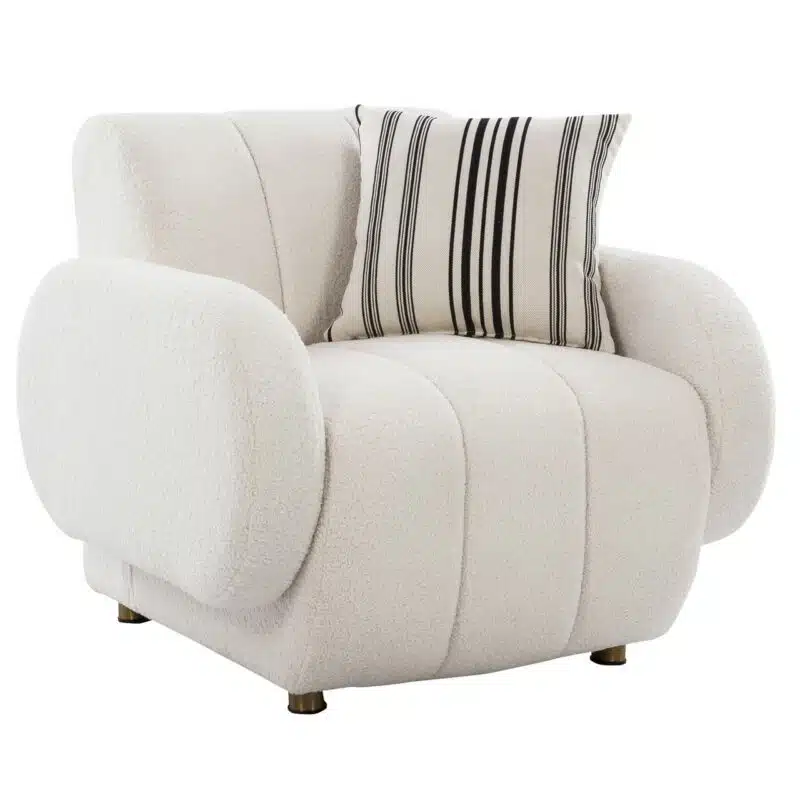 Mexico Fleece Fabric Chair