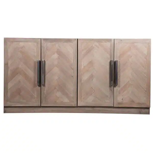 Parquet Mango Wood  Door Buffet S