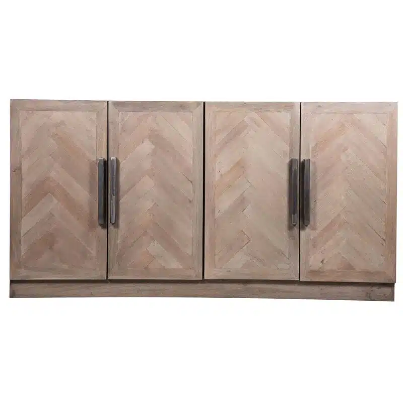 Parquet Mango Wood  Door Buffet S