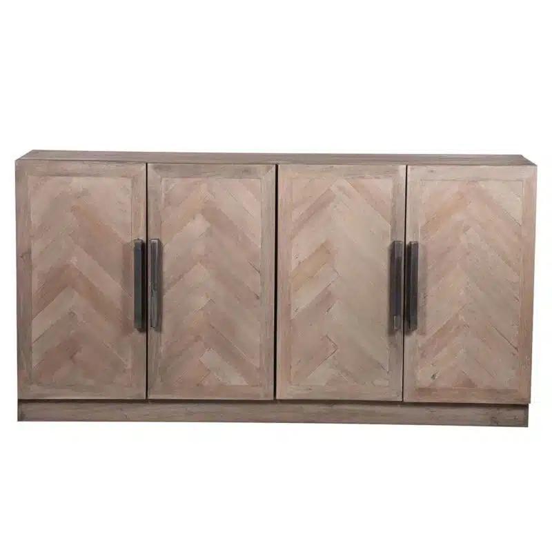 Parquet Mango Wood  Door Buffet S