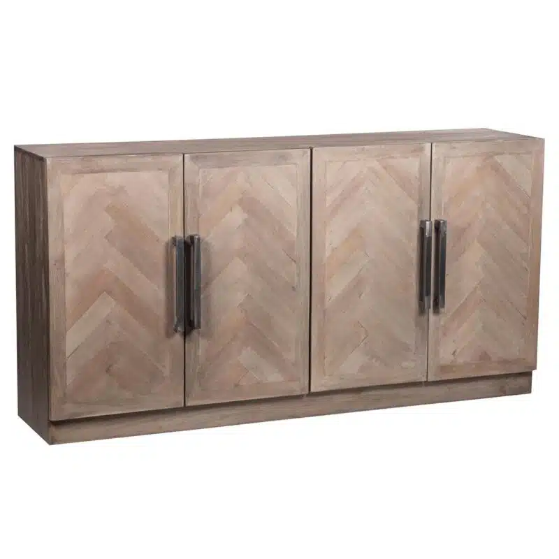 Parquet Mango Wood  Door Buffet S