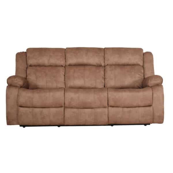 Rome  Seater Sofa Fabric Brown