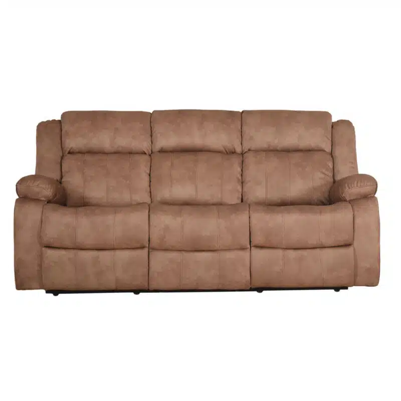 Rome  Seater Sofa Fabric Brown