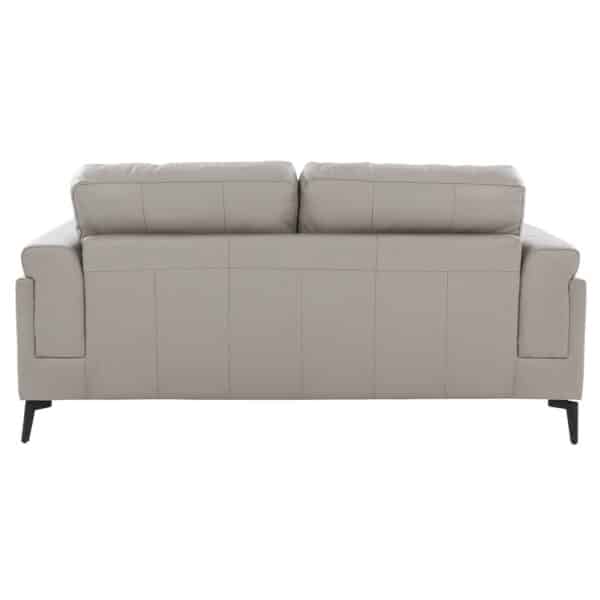 Scottsdale Leather  Seater Channel Back Sofa