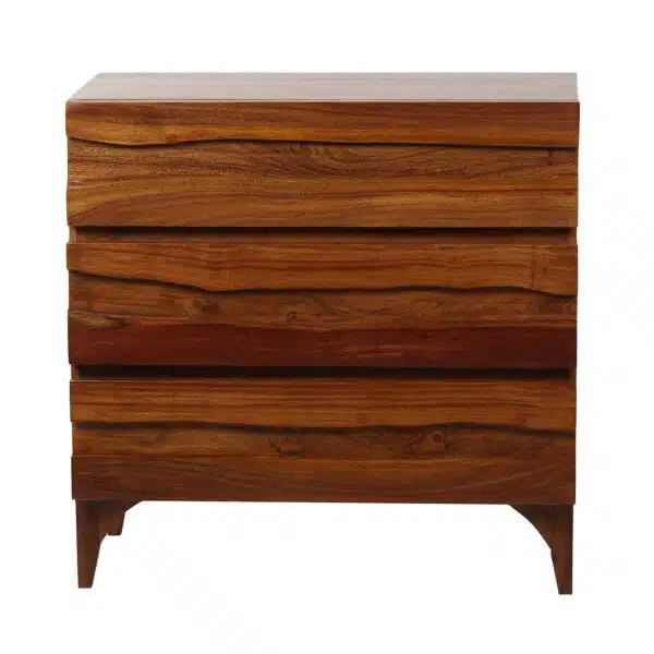 Sofia Acacia Wood Live Edge Drawer Chest CG