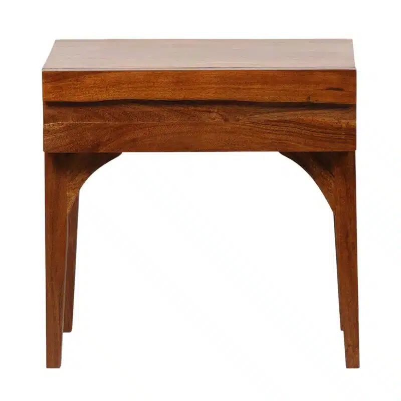 Sofia Acacia Wood Nightstand