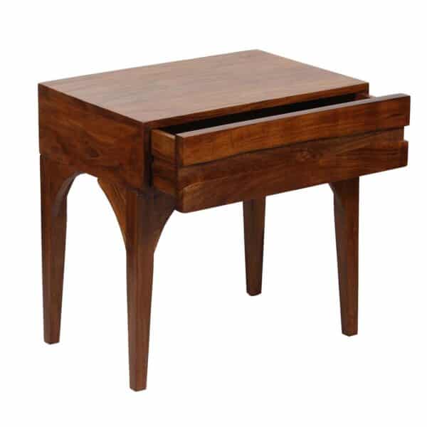 Sofia Acacia Wood Nightstand