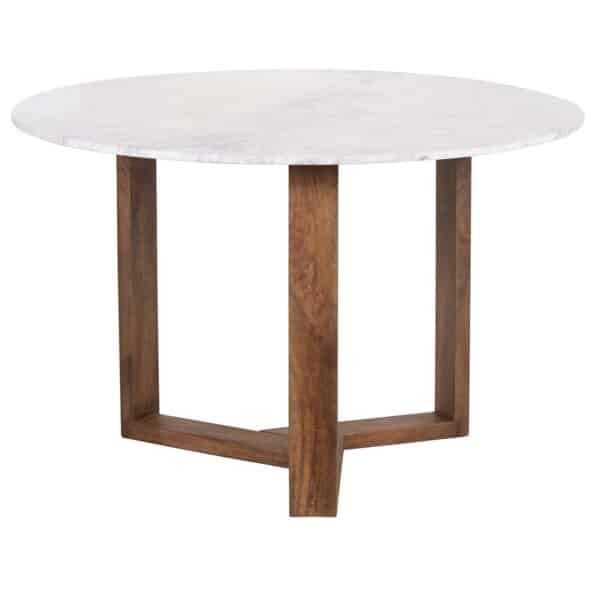 Tria Mango Wood Marble Dining Table WW