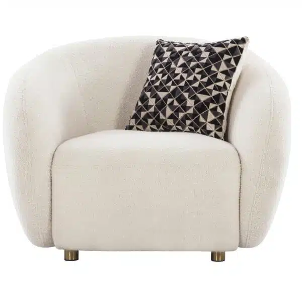 Washington Fabric Chair White