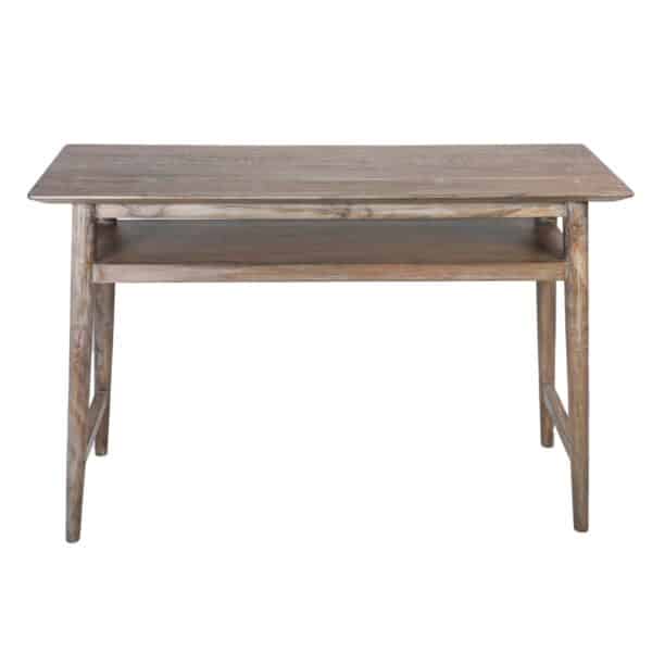 Williams Acacia Wood Console Table With Shelf S