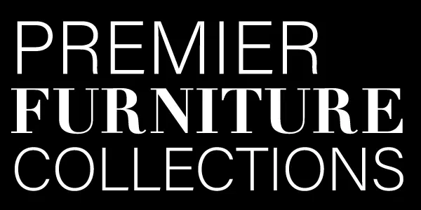 premier furniture collection logo black bkgd