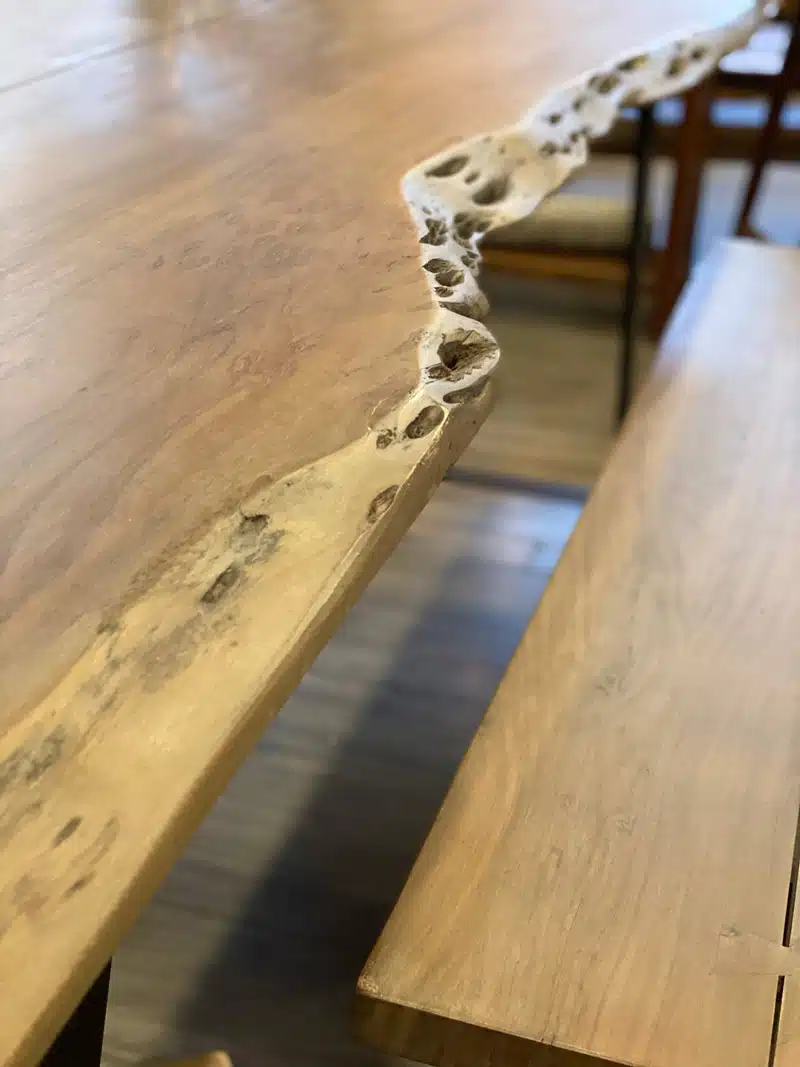 premier furniture lifestyle dining table live edge